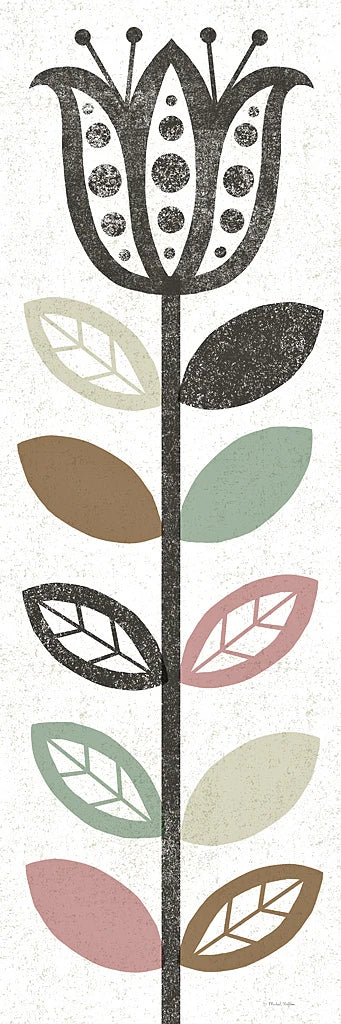 Folk Lodge Floral Hygge by Michael Mullan