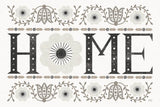 Folk Lodge Home v2 Neutral by Michael Mullan. SKU 51126i. Archival Giclee Fine art print for wall decor.
