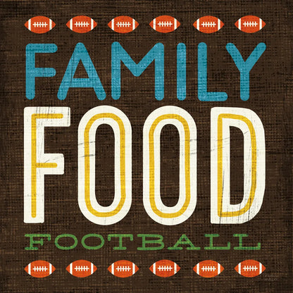 Football I by Michael Mullan. SKU 17535a. Archival Giclee Fine art print for wall decor.