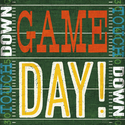 Football II by Michael Mullan. SKU 61614a. Archival Giclee Fine art print for wall decor.