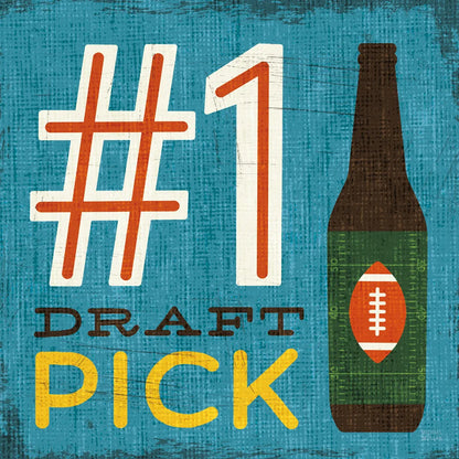 Football III by Michael Mullan. SKU 17537a. Archival Giclee Fine art print for wall decor.