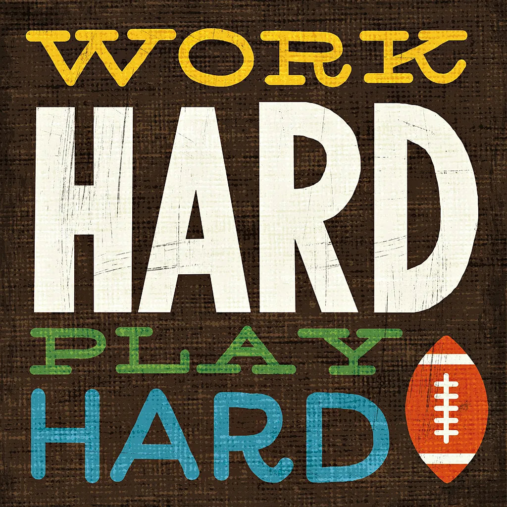 Football V by Michael Mullan. SKU 20345a. Archival Giclee Fine art print for wall decor.