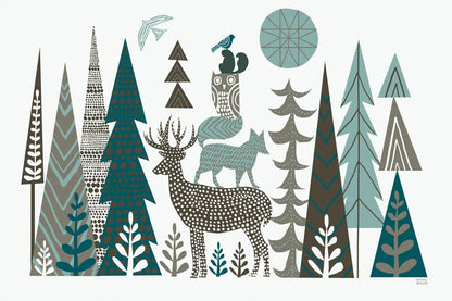 Forest Folklore by Michael Mullan. SKU 31002i. Archival Giclee Fine art print for wall decor.