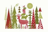 Forest Folklore Christmas by Michael Mullan. SKU 51152i. Archival Giclee Fine art print for wall decor.