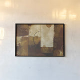 Geometric Spice I by Michael Mullan. shown as a paper print in a black flame. Available as a archival giclee rolled canvas, fine art paper, or poster print. SKU 1700i.
