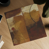 Geometric Spice II by Michael Mullan. Shown as a detailed flat fine art print, highlighting archival giclee quality. Available as an archival giclee rolled canvas, fine art paper, or poster print. SKU 2049a.
