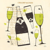 Good Cheer III Square Lime by Michael Mullan. SKU 49876a. Archival Giclee Fine art print for wall decor.