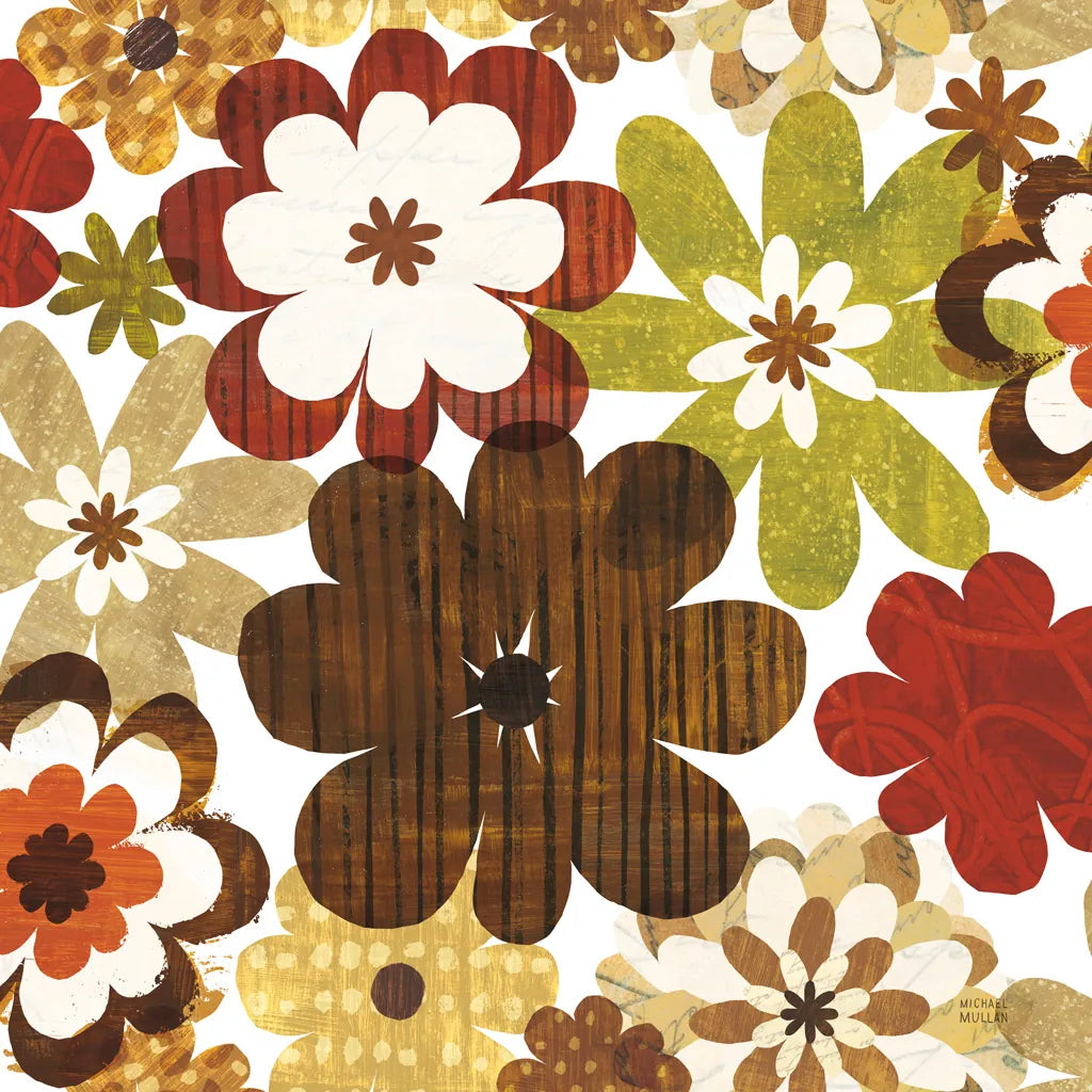 Happy Daisy Summer by Michael Mullan. SKU 50615a. Archival Giclee Fine art print for wall decor.