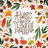 Harvest Time Always Be Thankful Shiplap Sq by Michael Mullan. SKU 44977a. Archival Giclee Fine art print for wall decor.