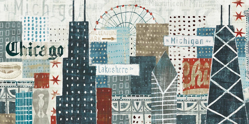 Hey Chicago Crop by Michael Mullan