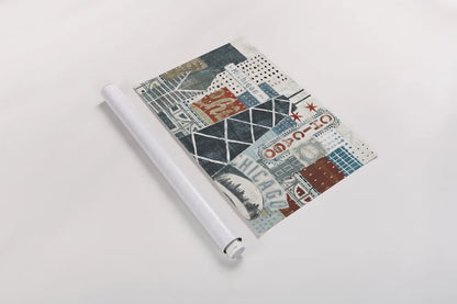 Hey Chicago III by Michael Mullan. shown as a rolled paper print. Available as archival giclee rolled canvas, fine art paper, or poster print. SKU 80623i.