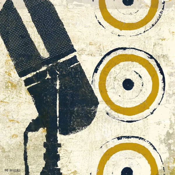 High Fidelity Square II by Michael Mullan. SKU 50425a. Archival Giclee Fine art print for wall decor.