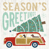 Holiday on Wheels II by Michael Mullan. SKU 21793a. Archival Giclee Fine art print for wall decor.