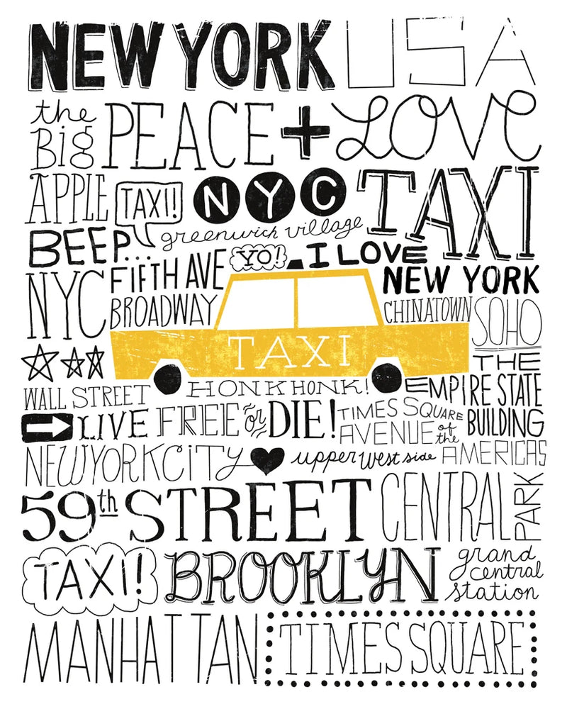 Iconic NYC III by Michael Mullan