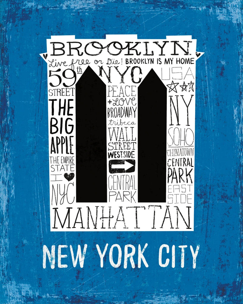 Iconic NYC V by Michael Mullan