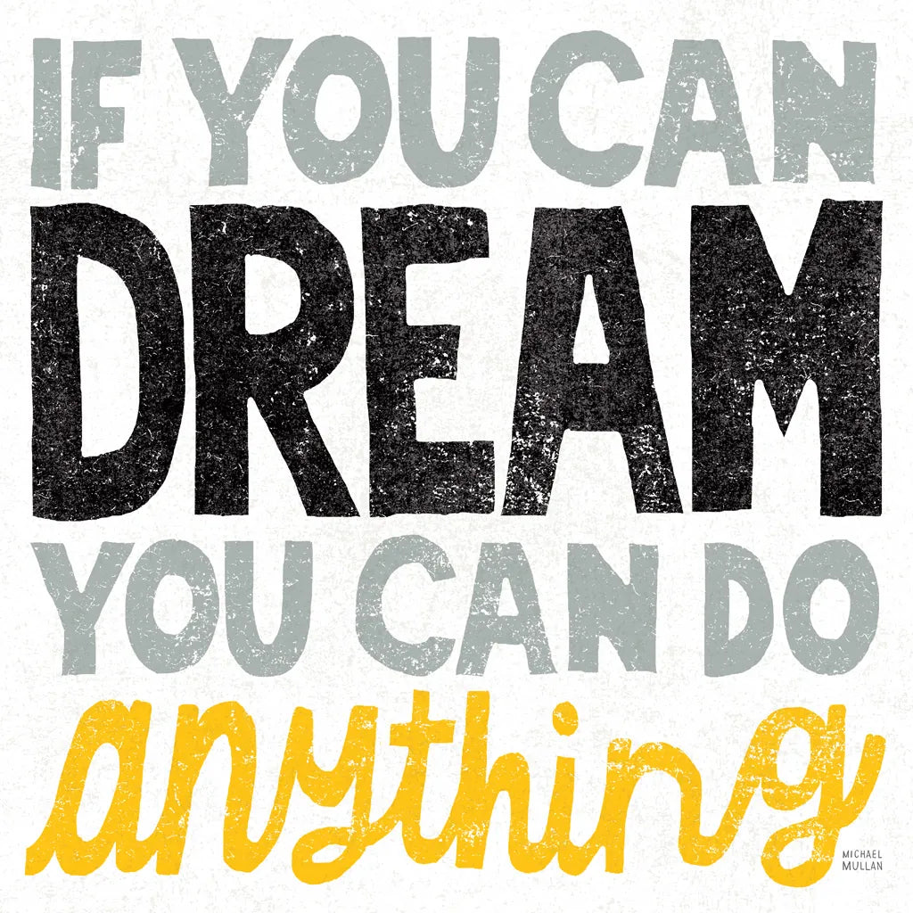 If You Can Dream Gold by Michael Mullan. SKU 18280a. Archival Giclee Fine art print for wall decor.