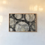 Industrial I by Michael Mullan. shown as a paper print in a natural frame. Available as a archival giclee rolled canvas, fine art paper, or poster print. SKU 22502i.