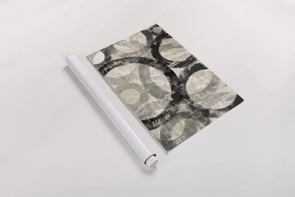 Industrial I Neutral by Michael Mullan. shown as a rolled paper print. Available as archival giclee rolled canvas, fine art paper, or poster print. SKU 70563i.