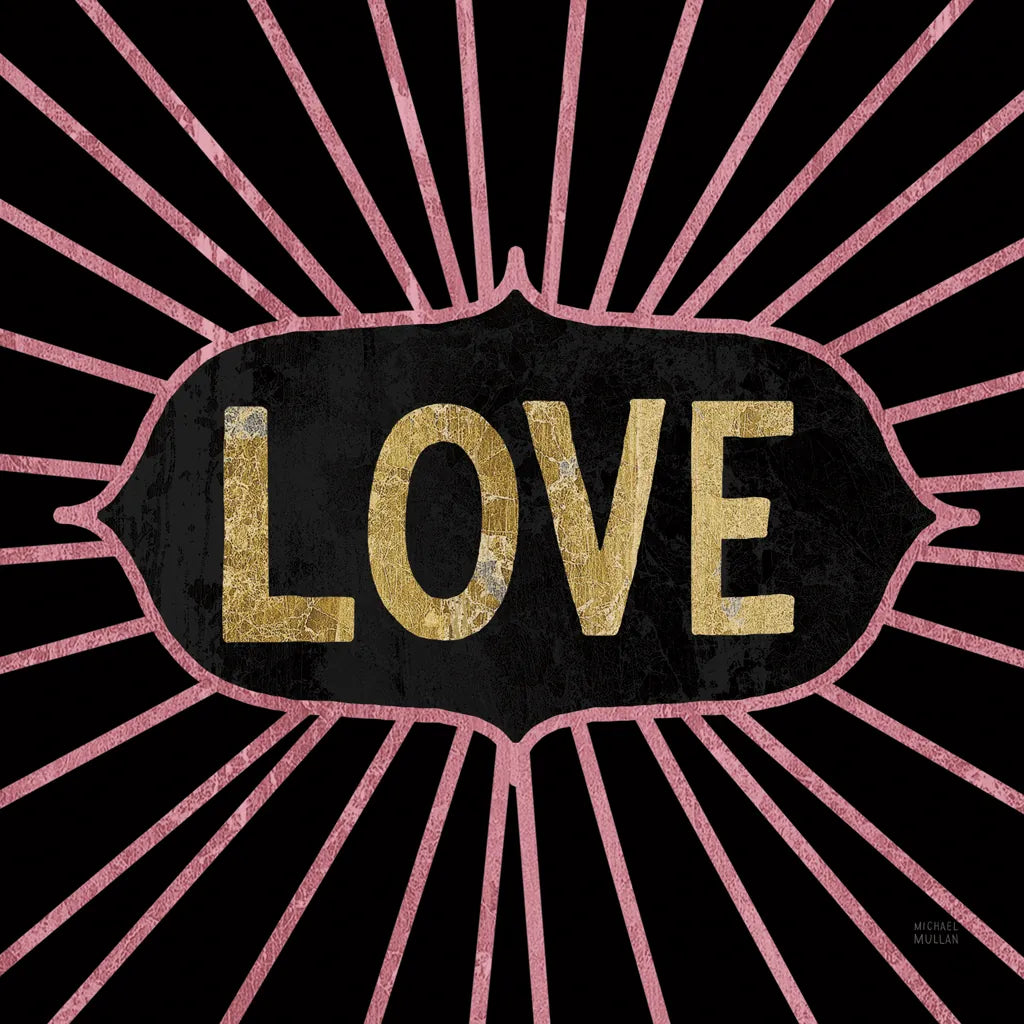 Jolly Holiday Love by Michael Mullan. SKU 67435a. Archival Giclee Fine art print for wall decor.