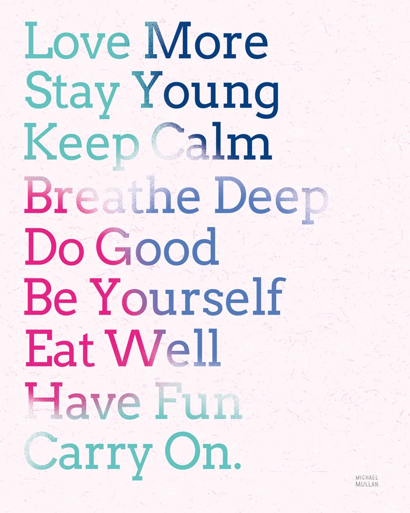 Key to Happiness II Hot Pink by Michael Mullan
