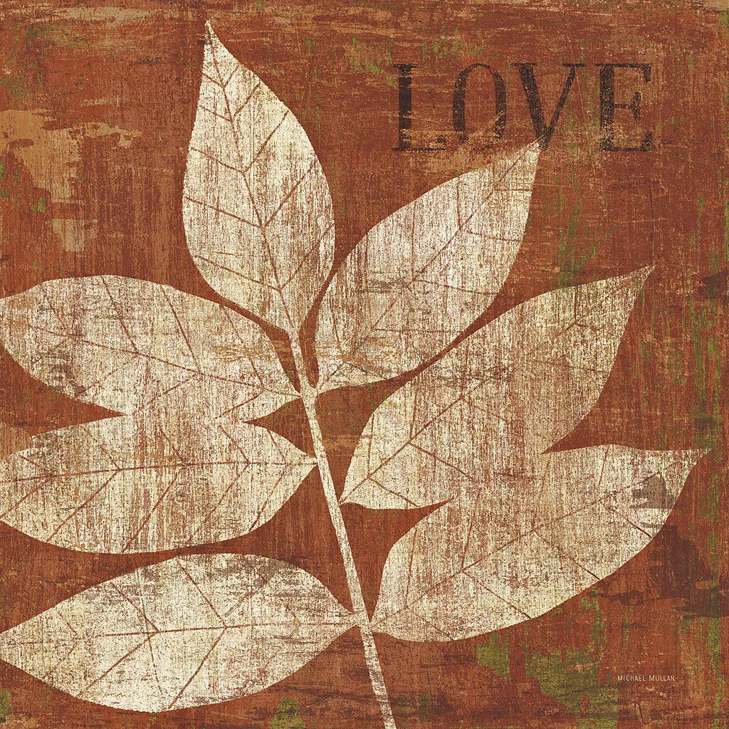 Leaf Inspiration I by Michael Mullan. SKU 16726a. Archival Giclee Fine art print for wall decor.