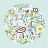 Let Love Grow v2 by Michael Mullan. SKU 42919a. Archival Giclee Fine art print for wall decor.