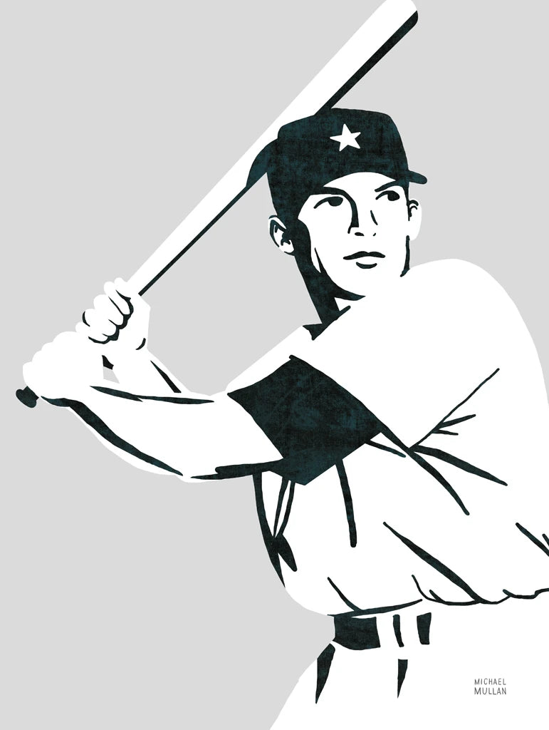 Mens Scoreboard Neutral Baseball by Michael Mullan