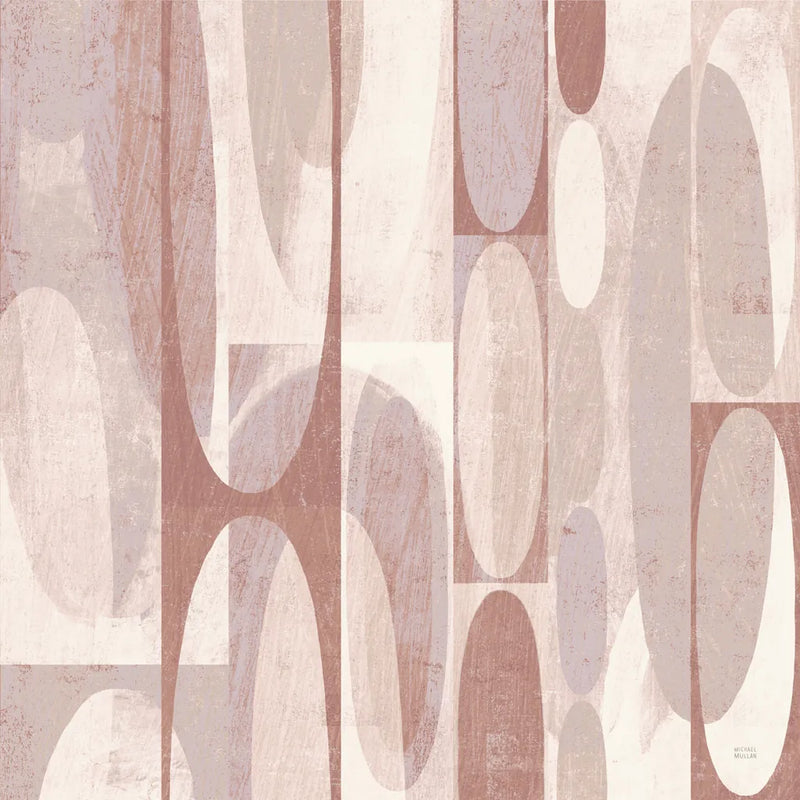 Mod Pods Blush by Michael Mullan. SKU 42736a. Archival Giclee Fine art print for wall decor.