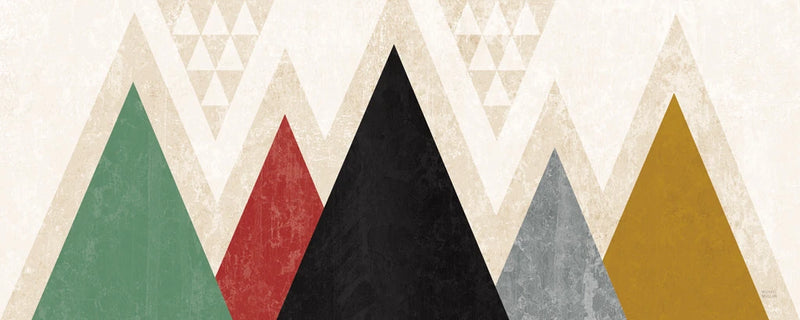 Mod Triangles Panel I by Michael Mullan