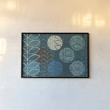 Modern Stems Cool by Michael Mullan. shown as a paper print in a black flame. Available as a archival giclee rolled canvas, fine art paper, or poster print. SKU 50818i.