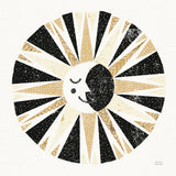 Moonshine Black Gold Sq by Michael Mullan. SKU 53757a. Archival Giclee Fine art print for wall decor.
