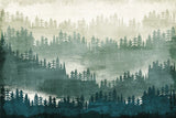 Mountainscape by Michael Mullan. SKU 22465i. Archival Giclee Fine art print for wall decor.