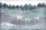 Mountainscape Blush by Michael Mullan. SKU 56353i. Archival Giclee Fine art print for wall decor.