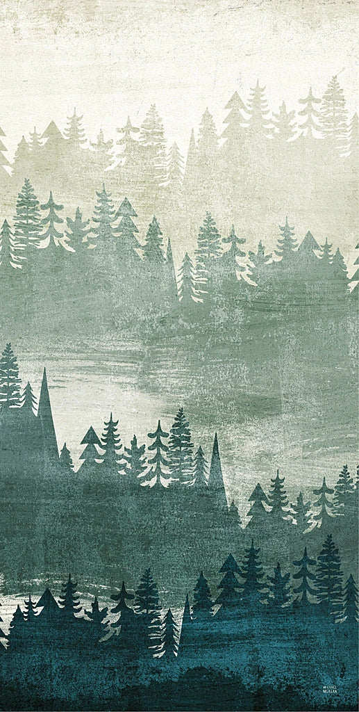 Mountainscape Panel II by Michael Mullan
