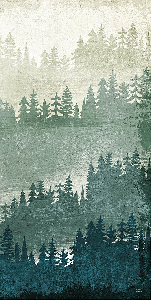 Mountainscape Panel III by Michael Mullan