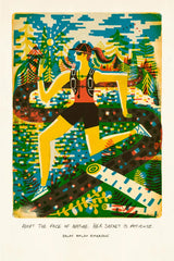 Outdoor Adventure III by Michael Mullan. SKU 101003h. Archival Giclee Fine art print for wall decor.