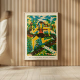 Outdoor Adventure III by Michael Mullan. shown as over sized large wall art. Available as an archival giclee rolled canvas, fine art paper, or poster print. SKU 101003h.