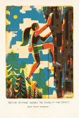 Outdoor Adventure IV by Michael Mullan. SKU 101004h. Archival Giclee Fine art print for wall decor.