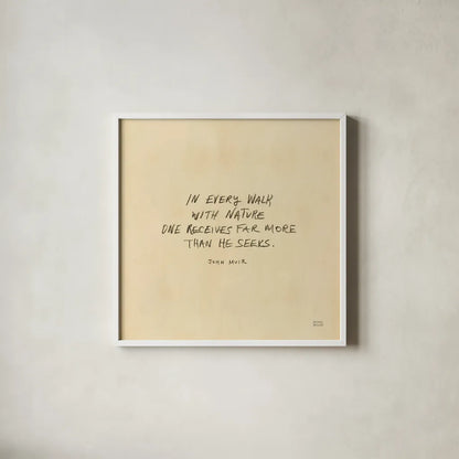 Outdoor Adventure V by Michael Mullan. Shown in a crisp white glass frame for a clean and minimalist style. Available as an archival giclee rolled canvas, fine art paper, or poster print. SKU 101005a.