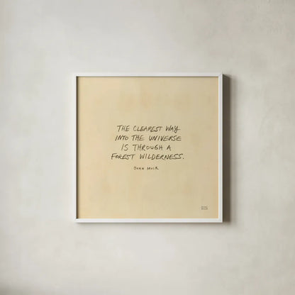 Outdoor Adventure VI by Michael Mullan. Shown in a crisp white glass frame for a clean and minimalist style. Available as an archival giclee rolled canvas, fine art paper, or poster print. SKU 101006a.