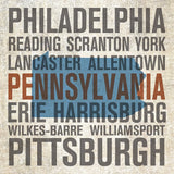 Pennsylvania by Michael Mullan. SKU 18073a. Archival Giclee Fine art print for wall decor.