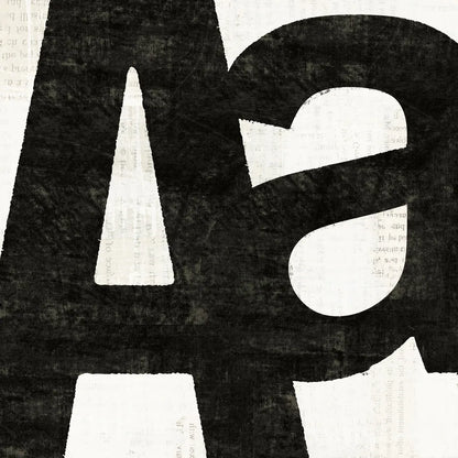 Punctuated Black Square I by Michael Mullan. SKU 50692a. Archival Giclee Fine art print for wall decor.