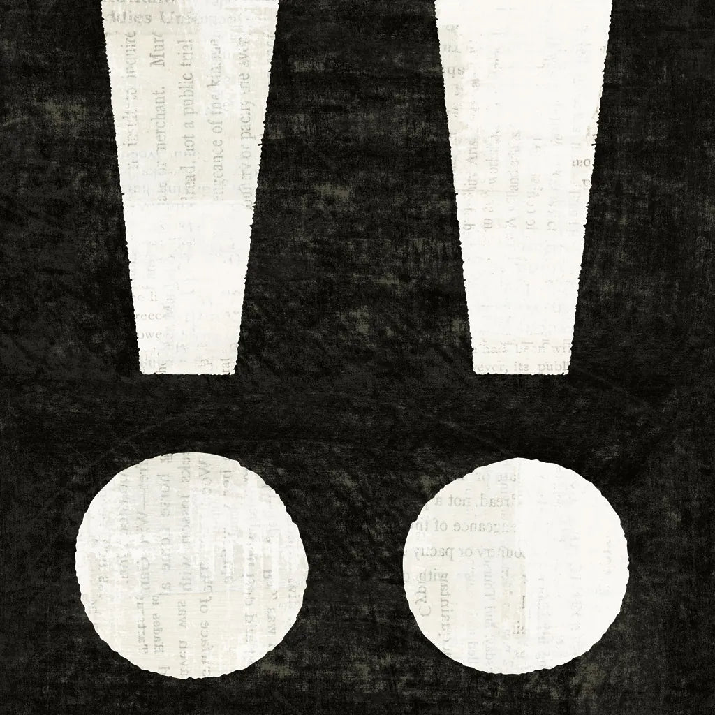 Punctuated Black Square II by Michael Mullan. SKU 50693a. Archival Giclee Fine art print for wall decor.