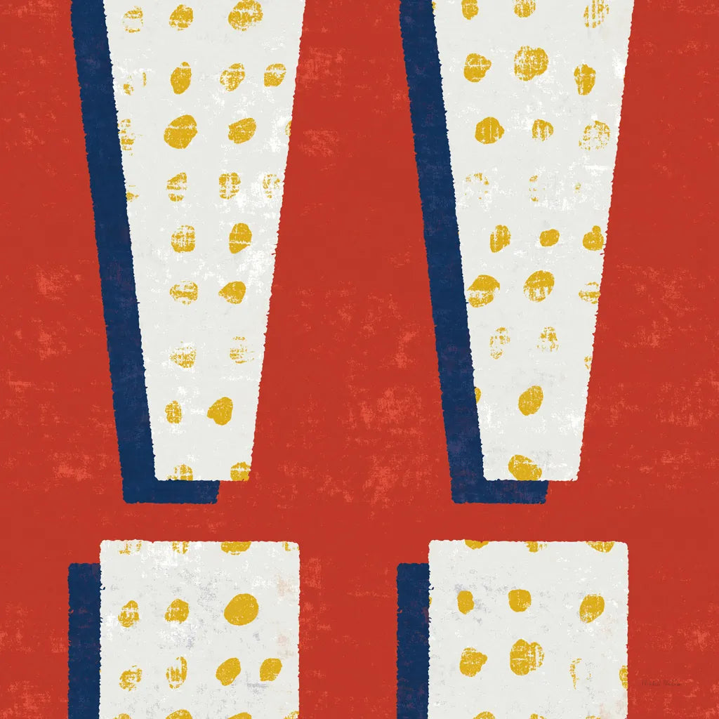 Punctuated Square I Bright by Michael Mullan. SKU 56573a. Archival Giclee Fine art print for wall decor.