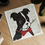 Puppy Love I by Michael Mullan. Shown as a detailed flat fine art print, highlighting archival giclee quality. Available as an archival giclee rolled canvas, fine art paper, or poster print. SKU 8340a.