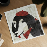 Puppy Love IV by Michael Mullan. Shown as a detailed flat fine art print, highlighting archival giclee quality. Available as an archival giclee rolled canvas, fine art paper, or poster print. SKU 8343a.