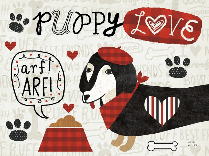 Puppy Love V by Michael Mullan