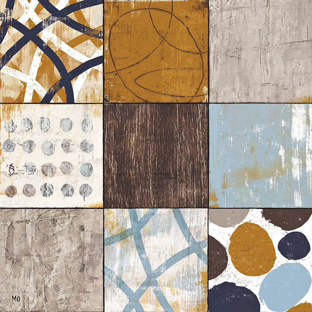 Raw Sienna II by Michael Mullan. SKU 1809a. Archival Giclee Fine art print for wall decor.