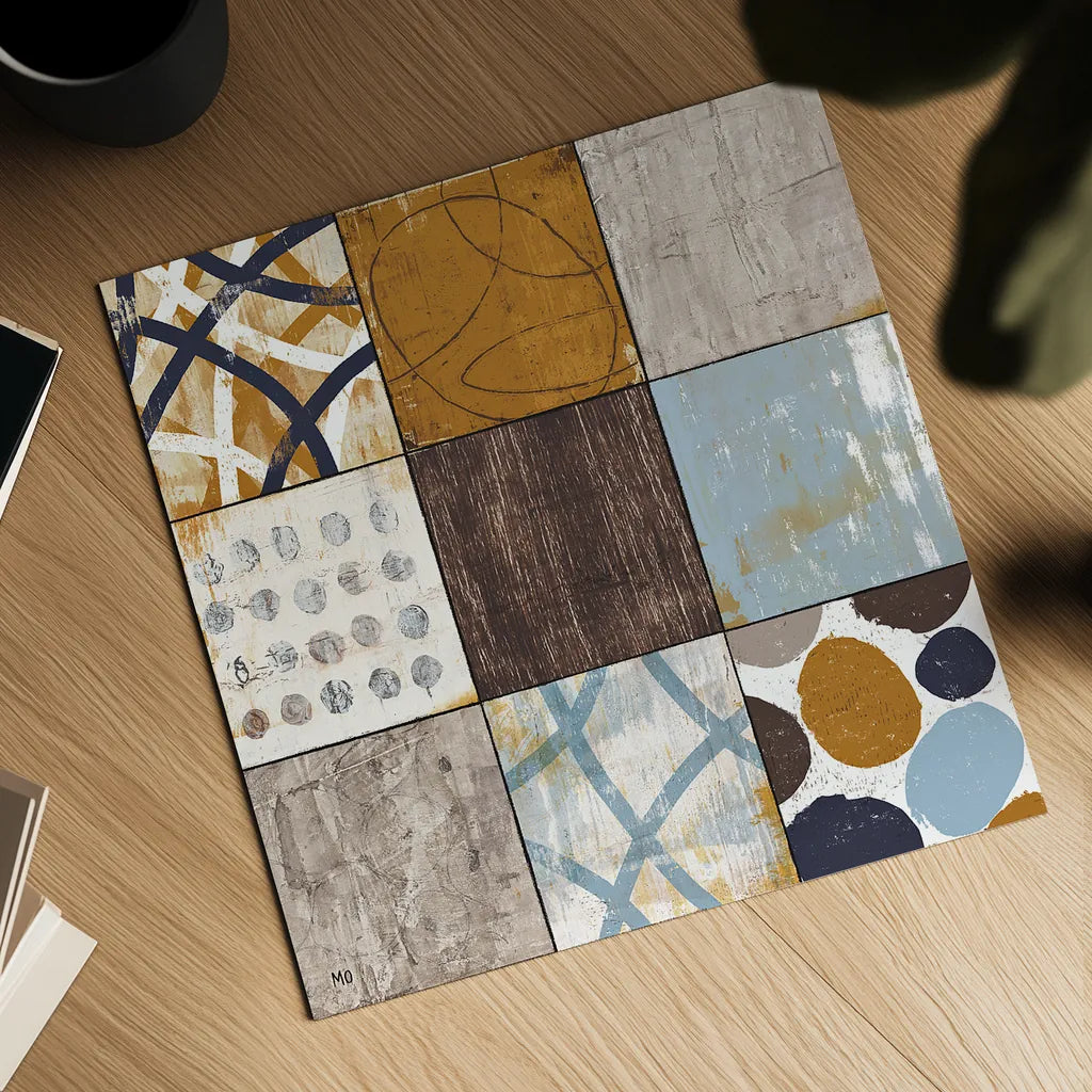 Raw Sienna II by Michael Mullan. Shown as a detailed flat fine art print, highlighting archival giclee quality. Available as an archival giclee rolled canvas, fine art paper, or poster print. SKU 1809a.