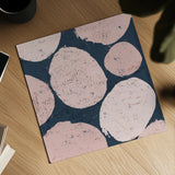 Raw Sienna IX Pink by Michael Mullan. Shown as a detailed flat fine art print, highlighting archival giclee quality. Available as an archival giclee rolled canvas, fine art paper, or poster print. SKU 53729a.